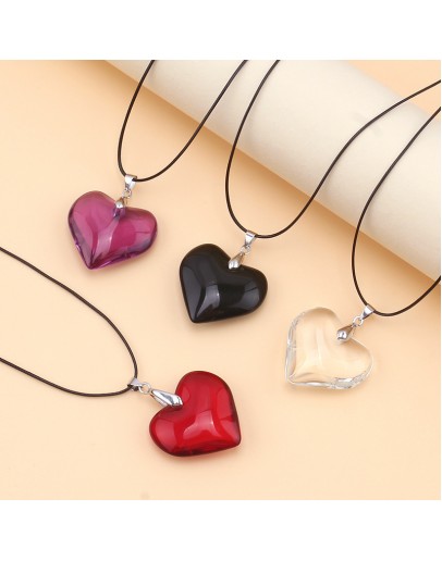 Creative Heart Pendant Necklace for Women