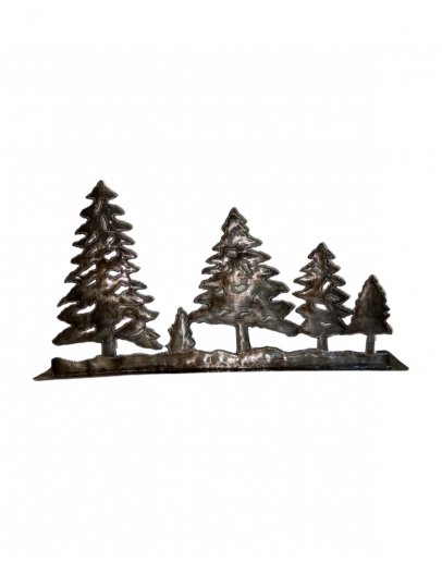  Pine Tree Forest Metal Art